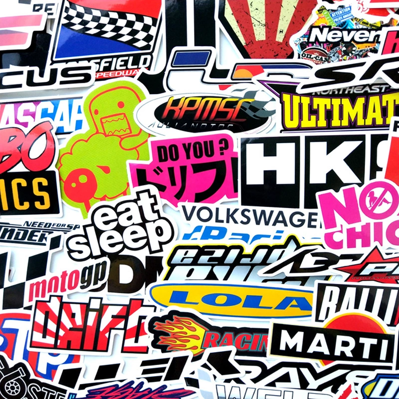 Suitcase graffiti waterproof sticker