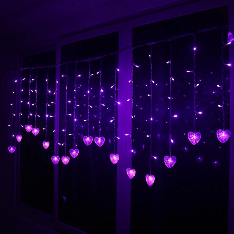 Romantic Decoration Ice Bar Color Lamp LED Curtain Decoration