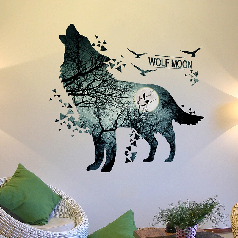 Three-dimensional wall sticker background wall decoration
