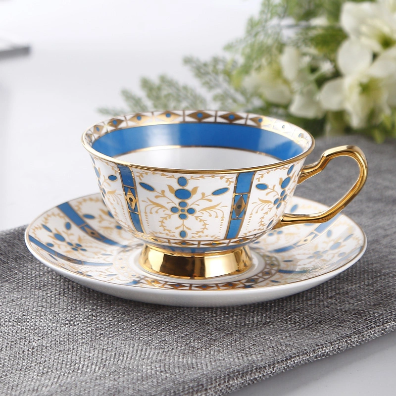 European Style Coffee Set Bone China English Afternoon Tea Cup Set Tea