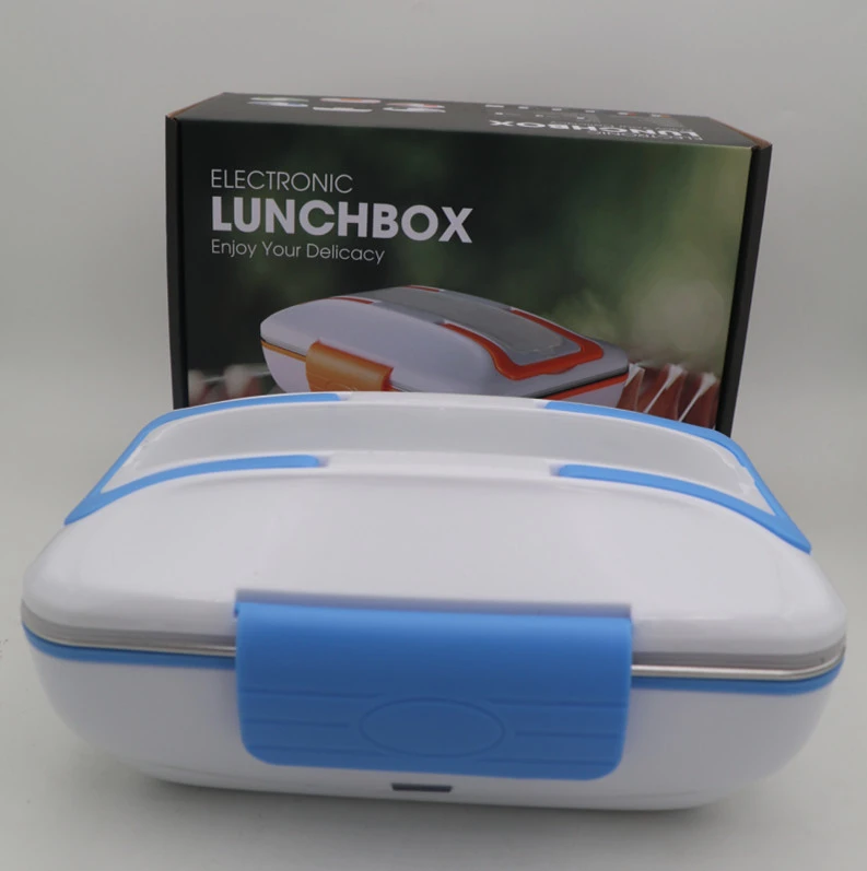 Stainless Steel With Spoon, Chopsticks, Knife And Fork Electric Heat Preservation Lunch Box