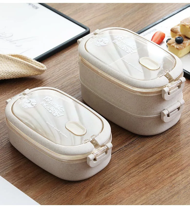 Student Portable Lunch Box Simple Split Fruit Weight Loss Bento Box