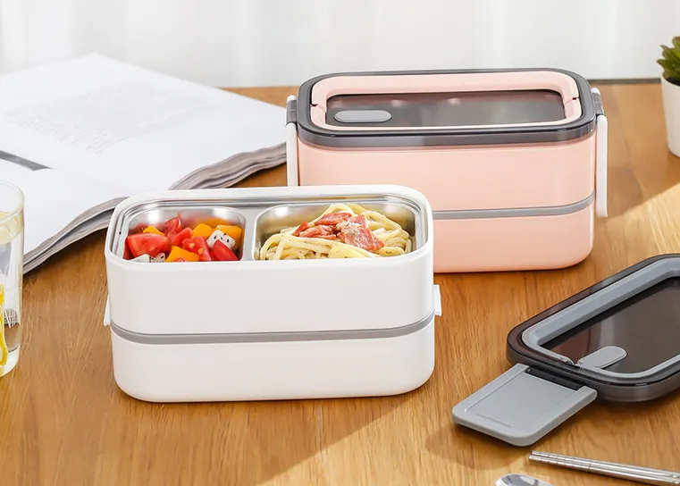 Stainless Steel Sealed Fresh-keeping Box With Water-proof Lunch Box