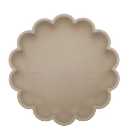 Baby Sucker Dinner Plate Silicone Lion Dinner Plate