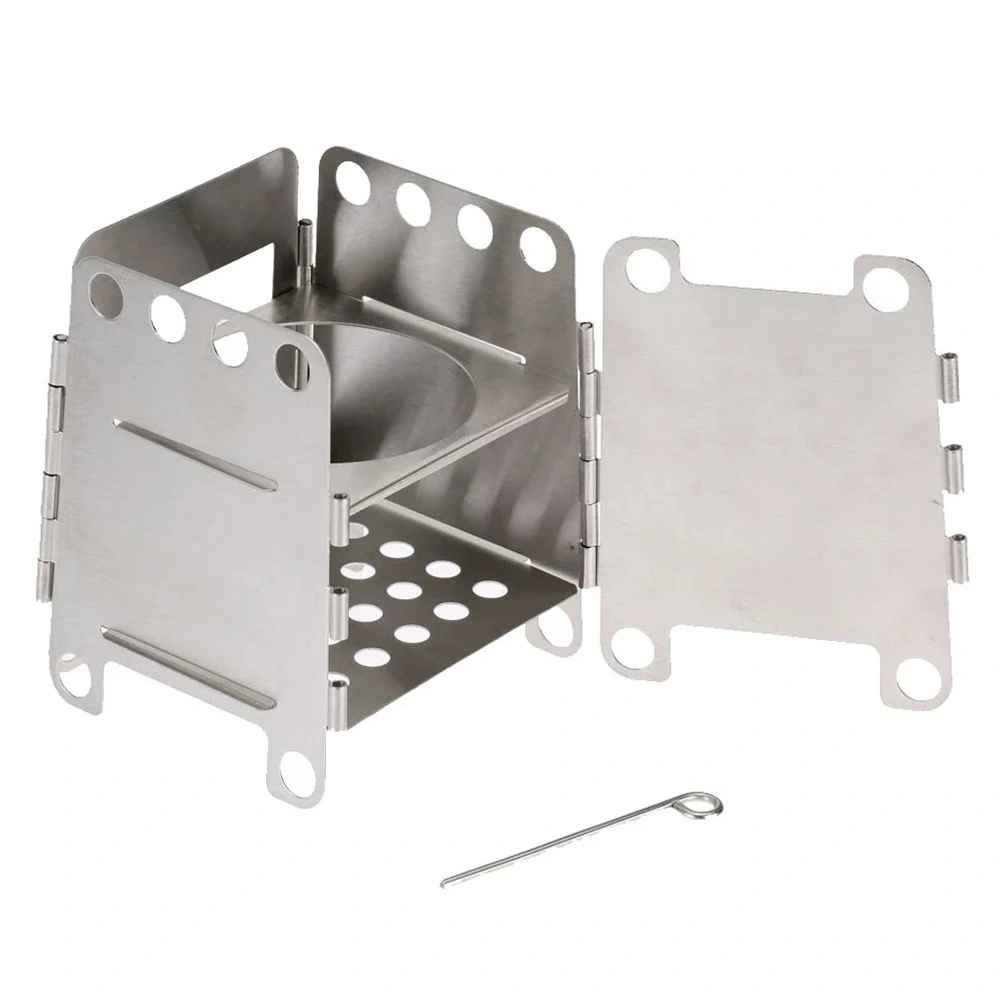 Camping Stainless Steel Folding Wood Stove