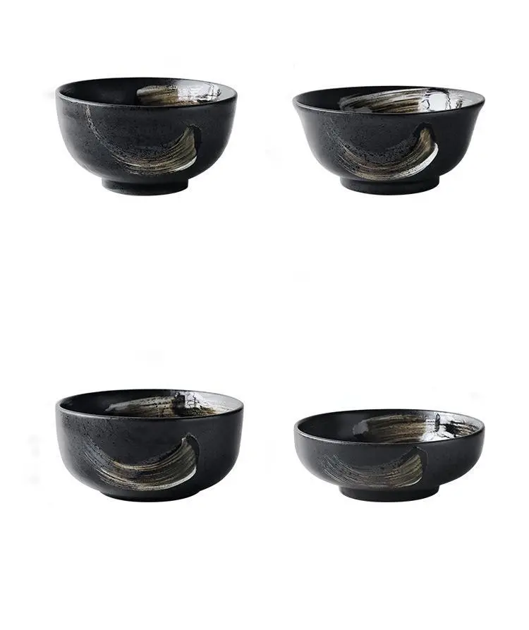 Ceramic Creative Tableware Household Rice Bowl