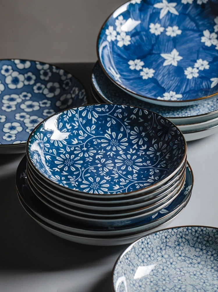 Japanese ceramic tableware set