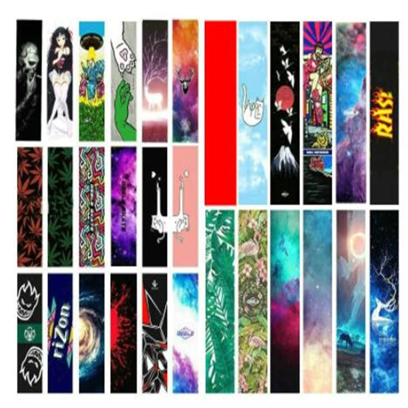 Four-wheel skateboard anti-slip cloth