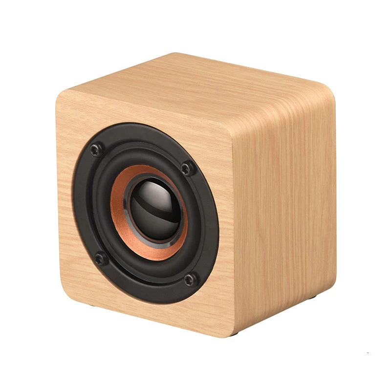 Wooden Mini Portable Wireless Bluetooth Speaker