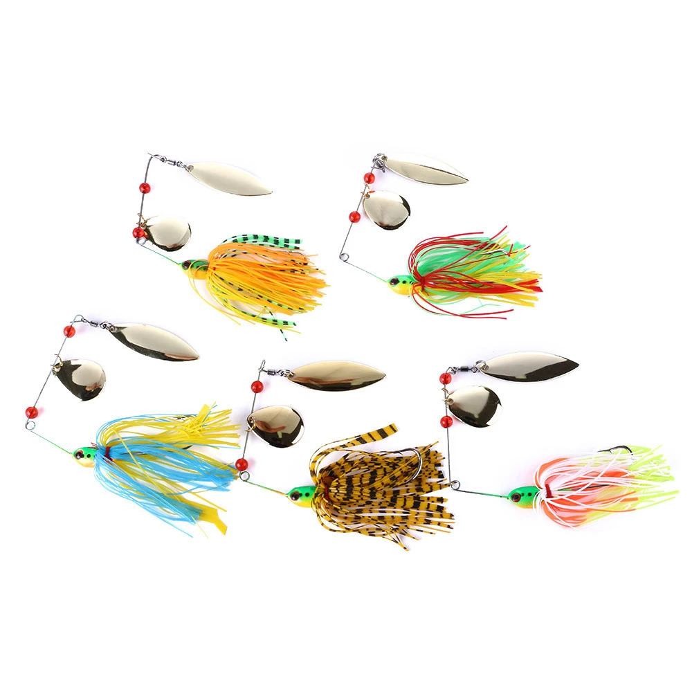 5-color bearded sequin bait length and width