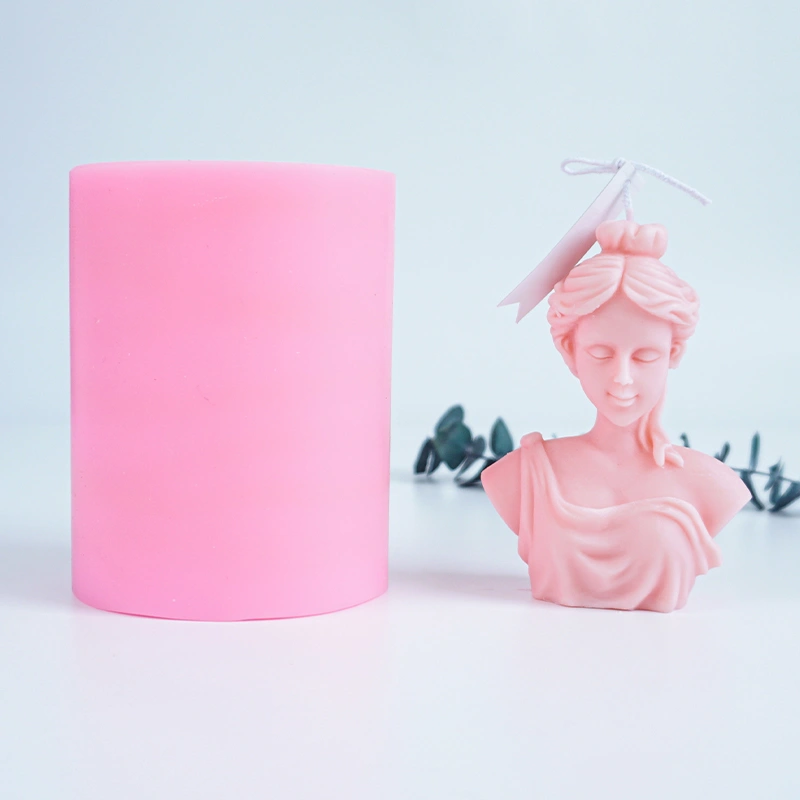 Three-dimensional carousel silicone mold