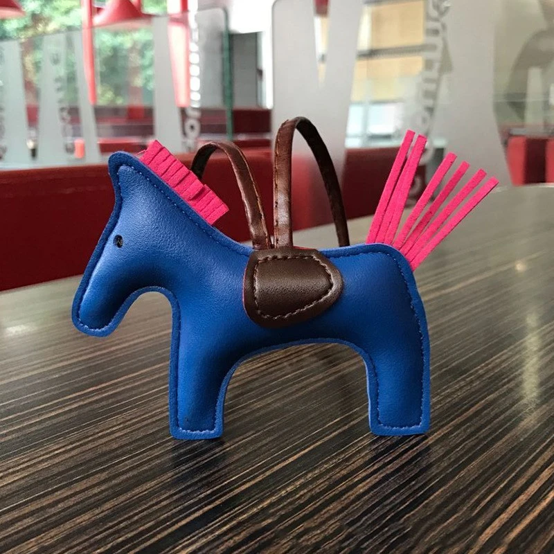 Pony Pendant Pu Bag Ornaments Women