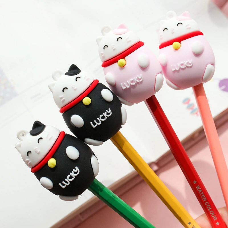 Cute student pencil sharpener cartoon pencil sharpener