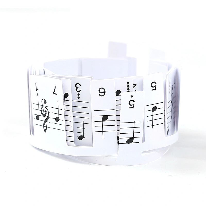 Stave Notation Key Sticker Paste-free Note Strip