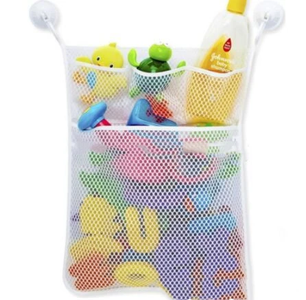 Children's bathroom toy storage hanging bag