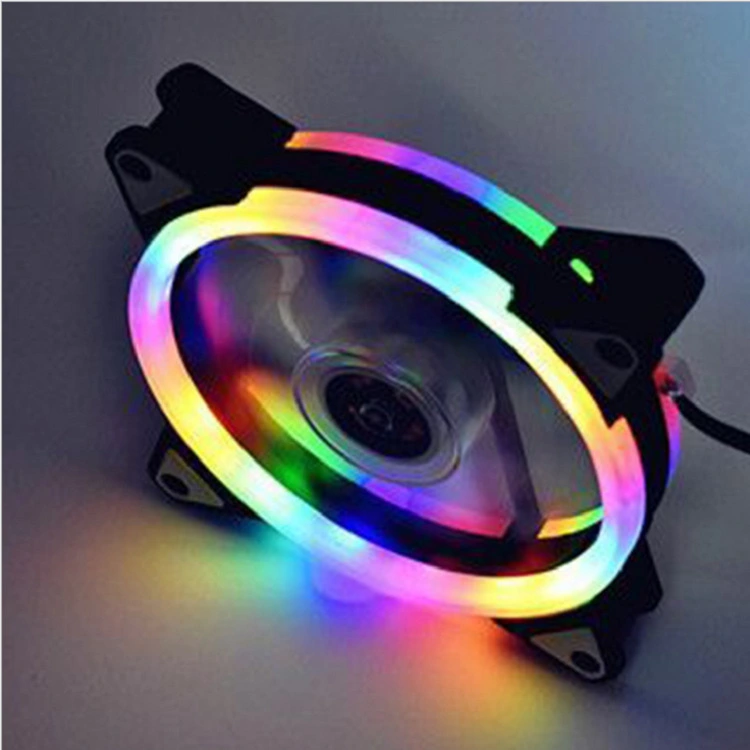 Computer Cooling Fan Colorful Color Changing Aurora