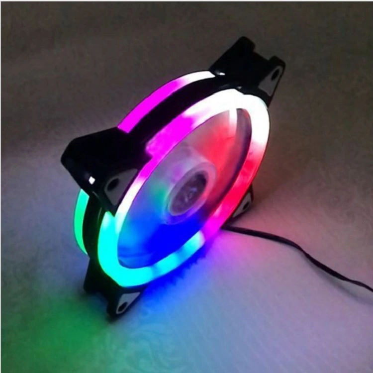 Computer Cooling Fan Colorful Color Changing Aurora