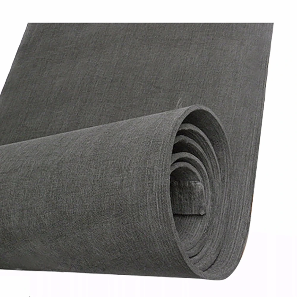 High temperature resistant and high purity graphite felt electrode