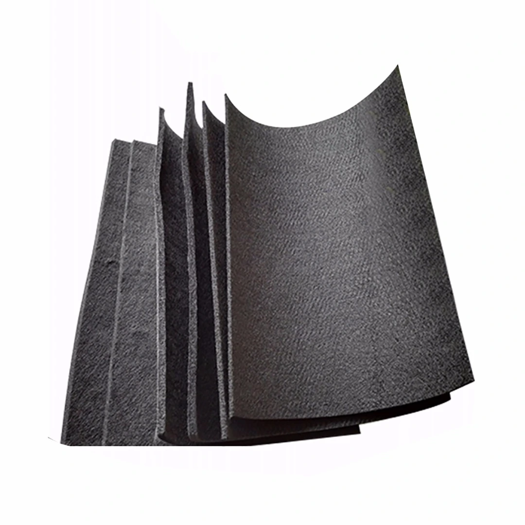 High temperature resistant and high purity graphite felt electrode