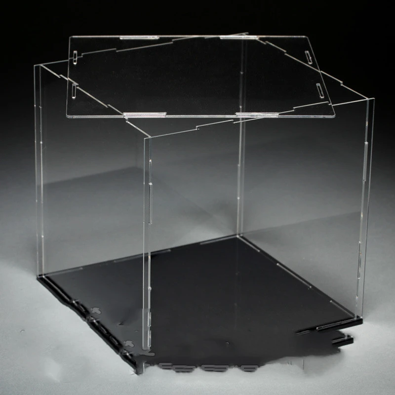 Clear Acrylic Display Case Dustproof Model Toy Showcase Action Figures Show Box