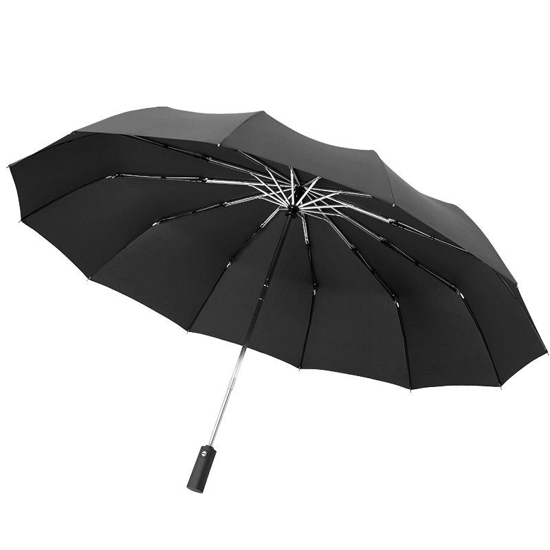 125CM Big Windproof Automatic Umbrellas For Men 10K 3Folding Umbrella Rain Woman Parasol Business Automatic Car Paraguas