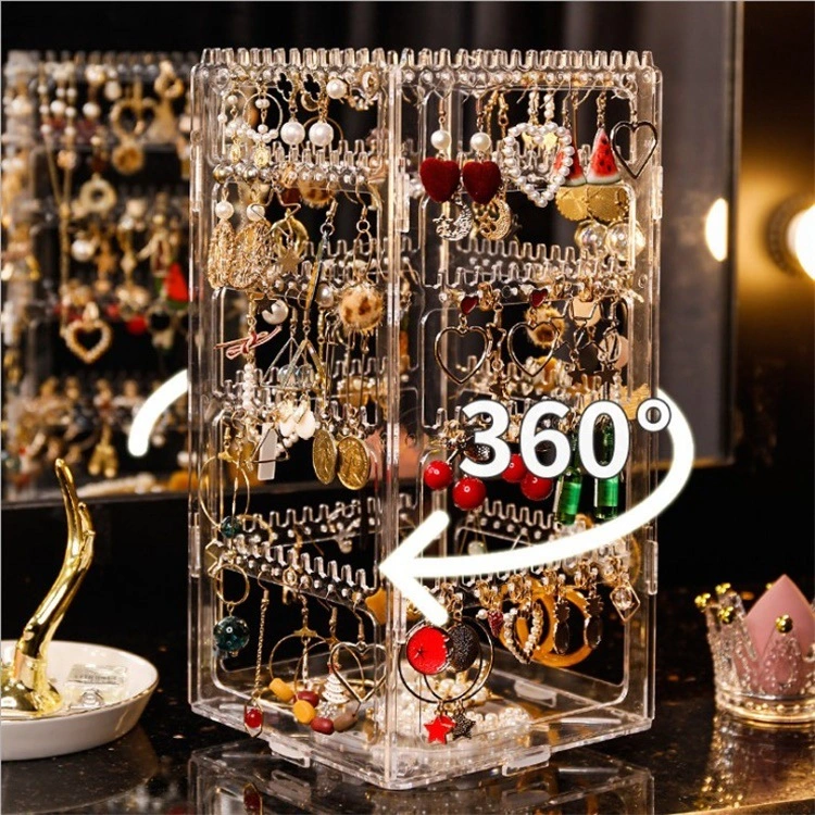 Multifunctional Hanging Earring Rack Rotating Earring Rack Earring Display Stand