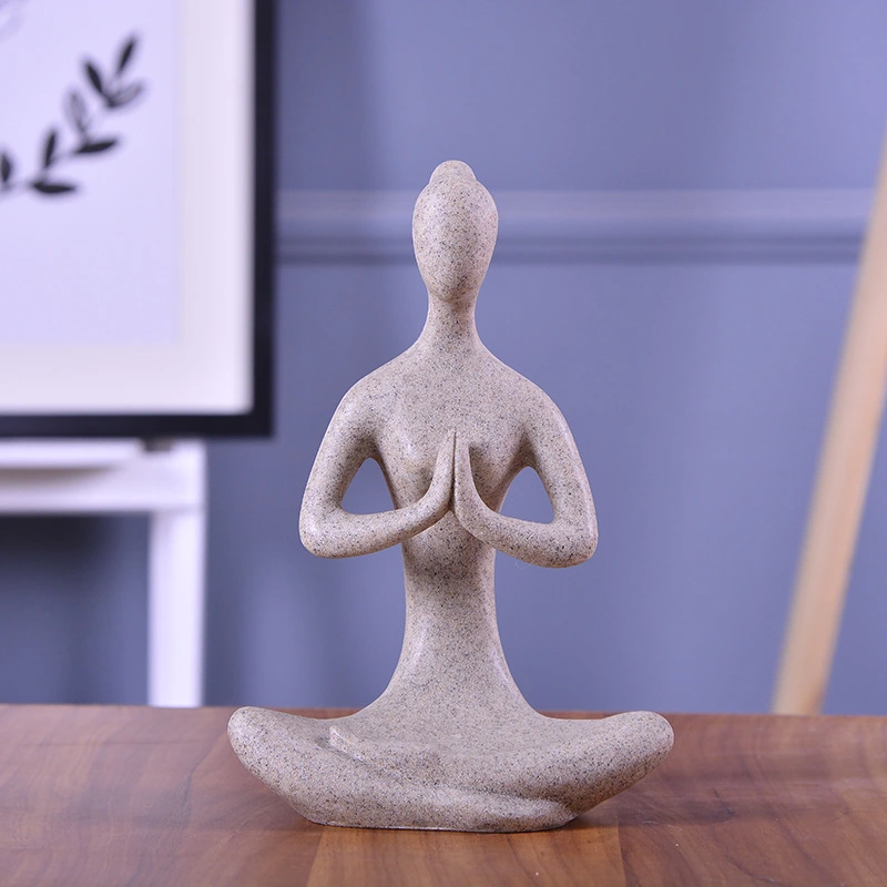 Handicraft Sandstone Figure Resin Ornaments