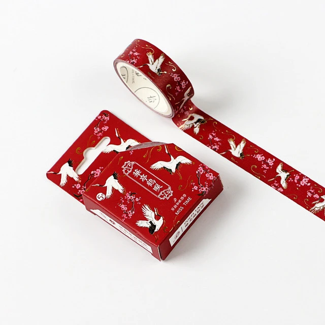 Paper Tape Adornment Lipstick Stickers Hand Ledger Tape