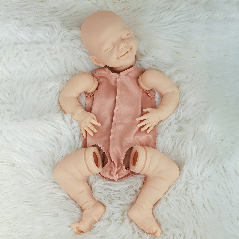 Reborn Doll Kit April Real Soft Touch Unpainted Doll Parts