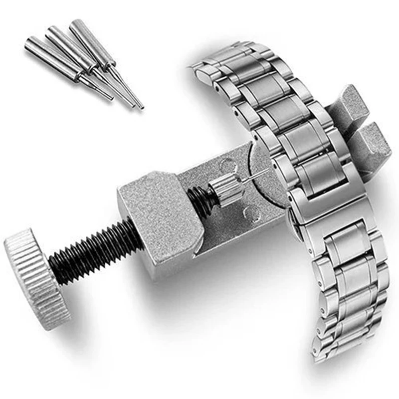 Metal Adjustable Height Watch Strap Removal Tool
