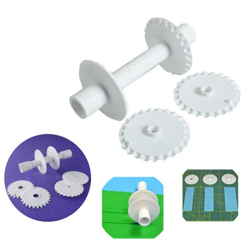 Sugar Cutting Lace Roller 6pcs Set