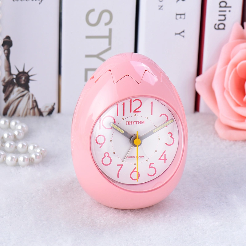 Children's Bedroom Fun Creative Gift Egg Shaped Super Cute Alarm Clock