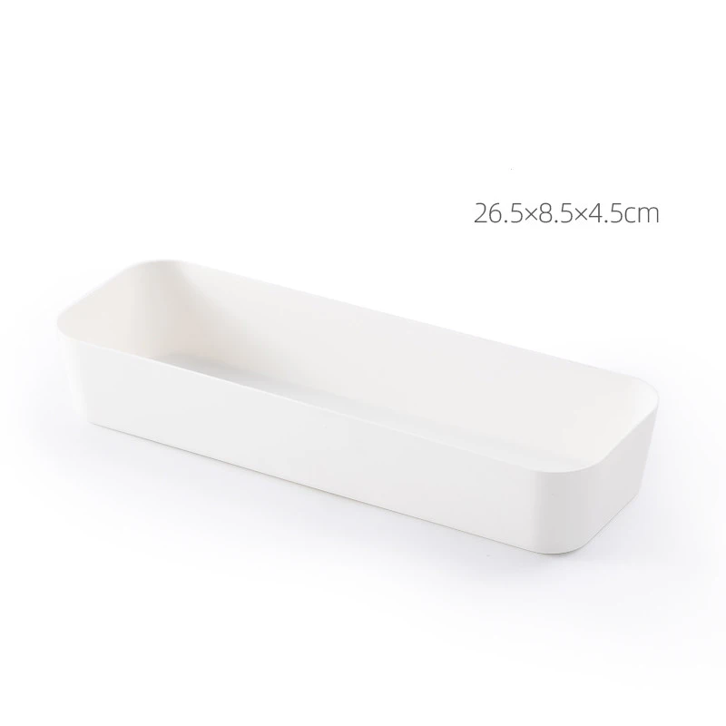 Japanese Style Plastic Compartment Drawer Storage Box