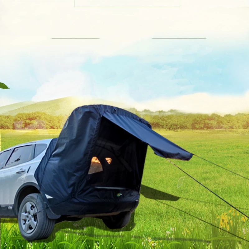 Hot Selling Self-Driving Tour Trunk Car Rear Car Tent Outdoor Camping Rainproof