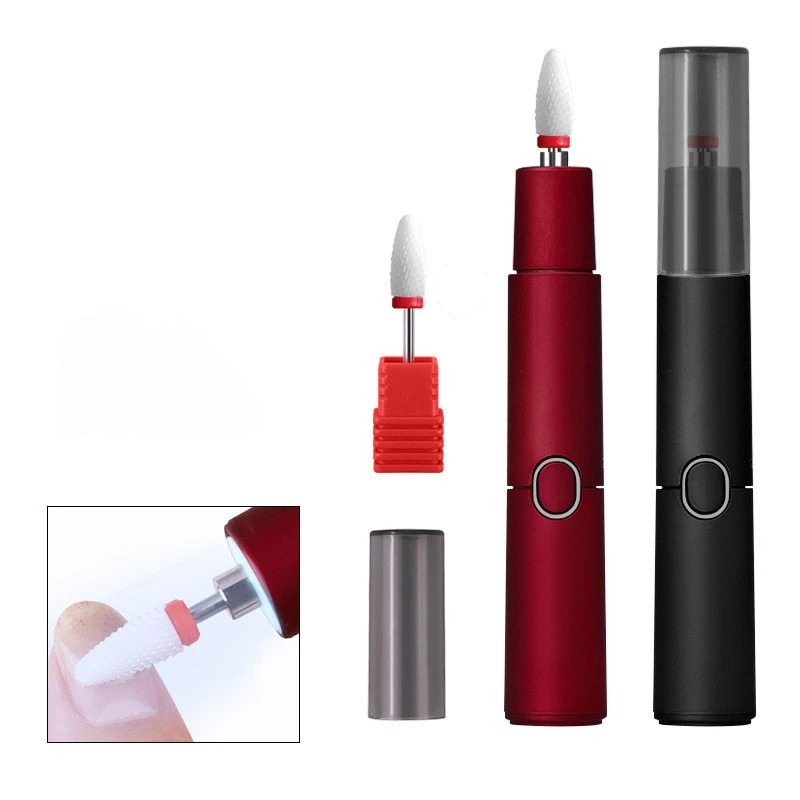 USB Portable Pen Type Mini Electric Nail Polisher