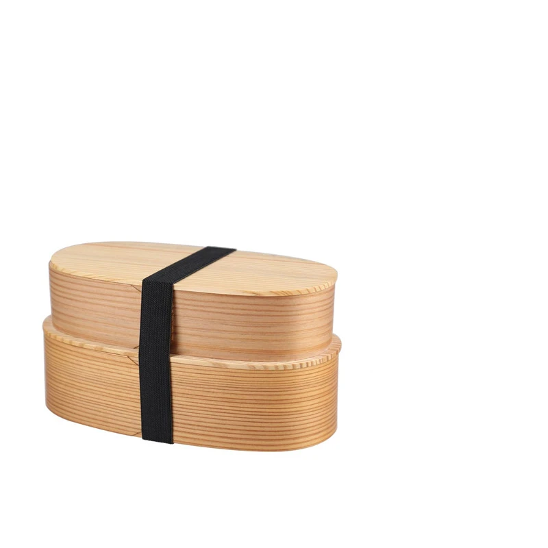 Japanese Style Single Box Double Solid Wood Storage Box