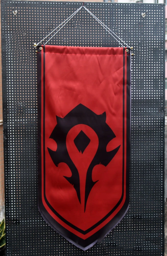 Tribal Alliance Banner Decoration Satin Flag Game Props Cinema Decoration Banner