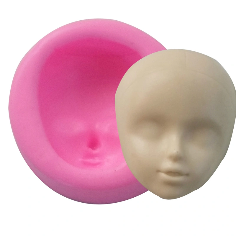 Creative Silicone Fondant Soap Face Mold