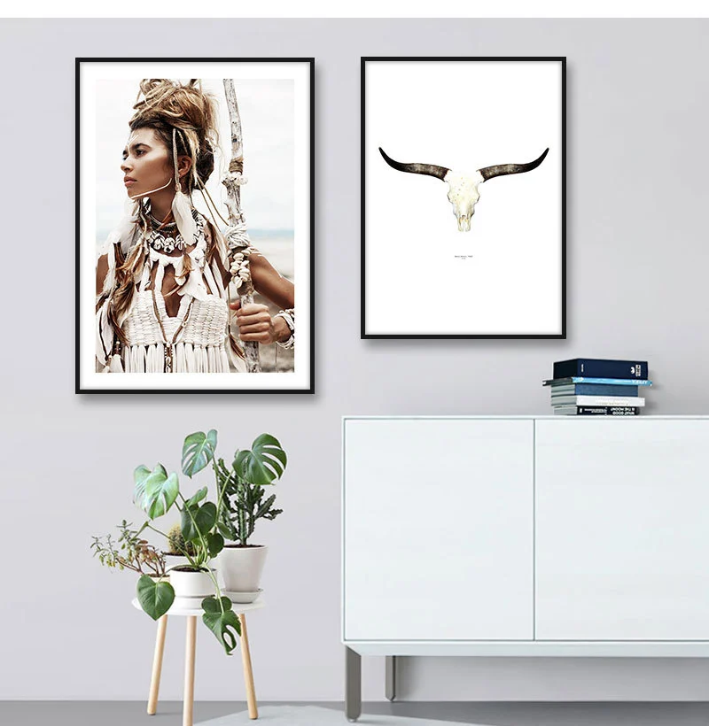 Bohemian Style Living Room Decoration