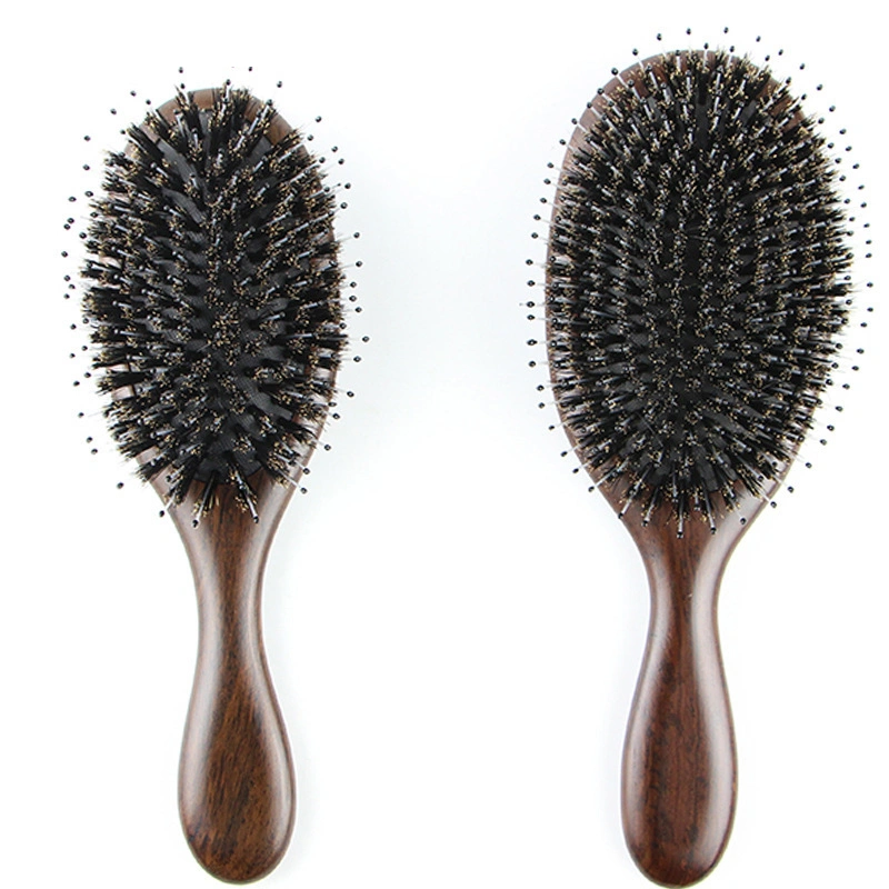 Boar Bristle Ebony Air Cushion Air Cushion Hairdressing Comb