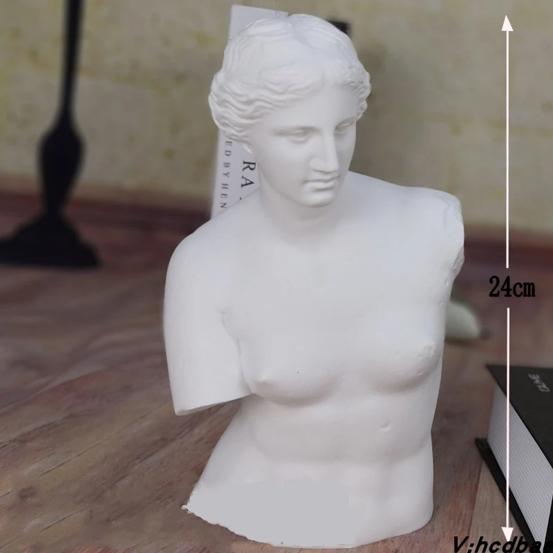 Venus Bust Resin Plaster Statue Decoration