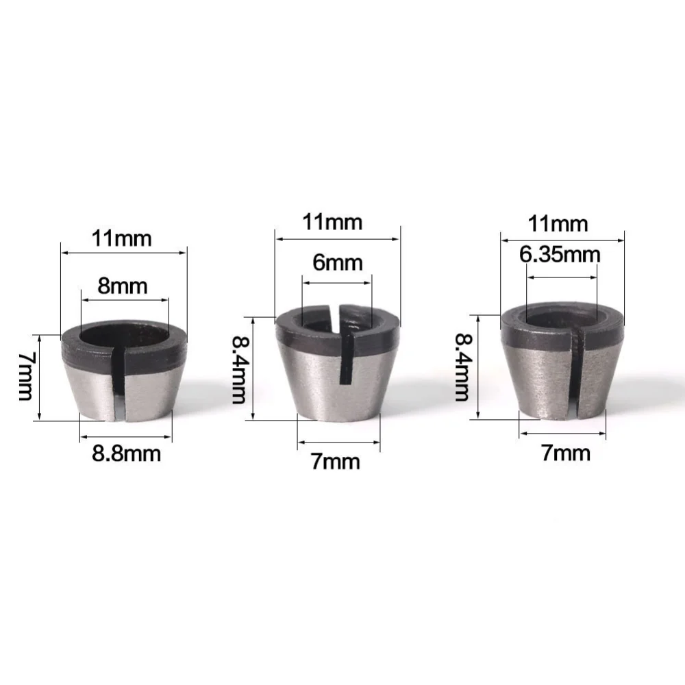 Conversion Set 6mm1 48mm Chuck Trimming Machine Milling Cutter Accessories Jacket