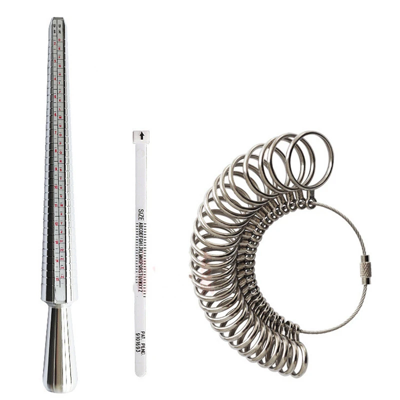 Finger Circumference Measurement With Soft Ruler Number Ring