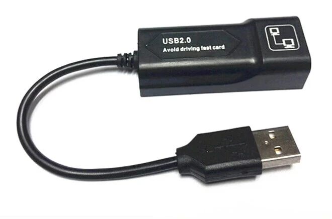 USB Wired Network Card Free Drive USB2.0 To Network Port