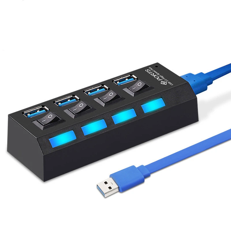 Independent 4-Port 3.0Hub Hub USB3.0 Hub