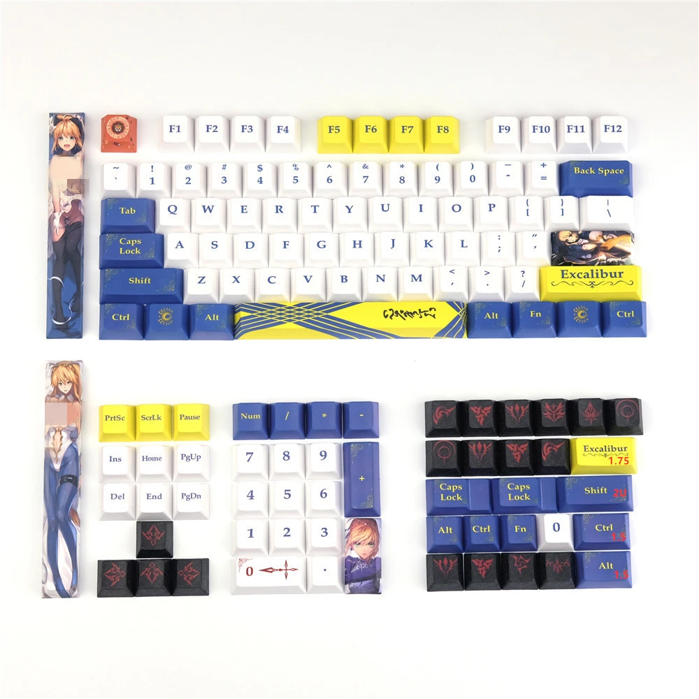 Altoria PBT Sublimation Mechanical Keyboard Keycaps