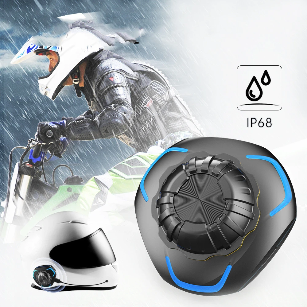 Motorcycle Helmet Bluetooth Headset Detachable Host Bone Conduction Headset