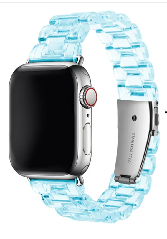 Apple Transparent Resin Strap