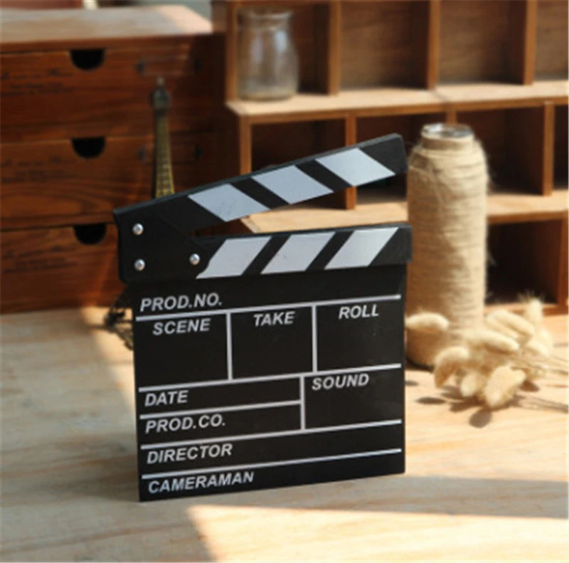 Groceries Creative Field Clapper Board Director Board Movie Clapper Board