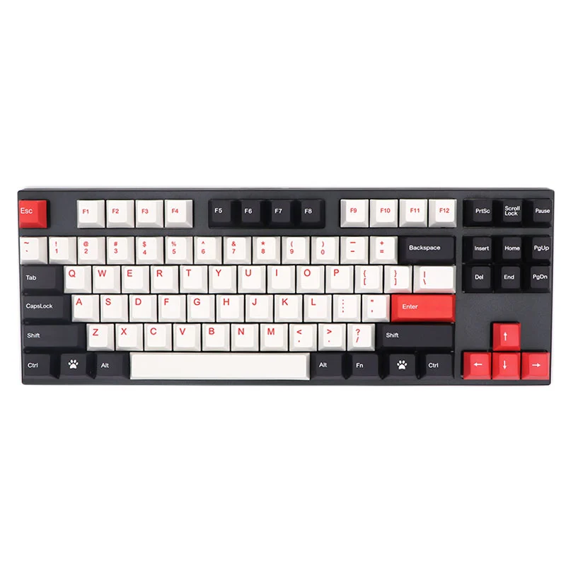 PBT Thermal Sublimation Key Cap Mechanical Keyboard